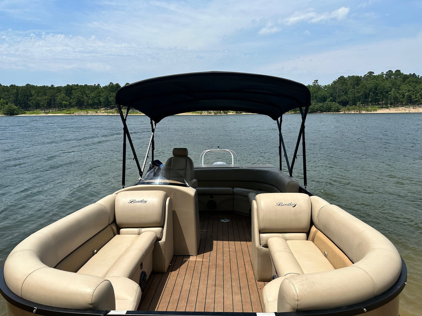 15 Person Bentley Tritoon w/150HP